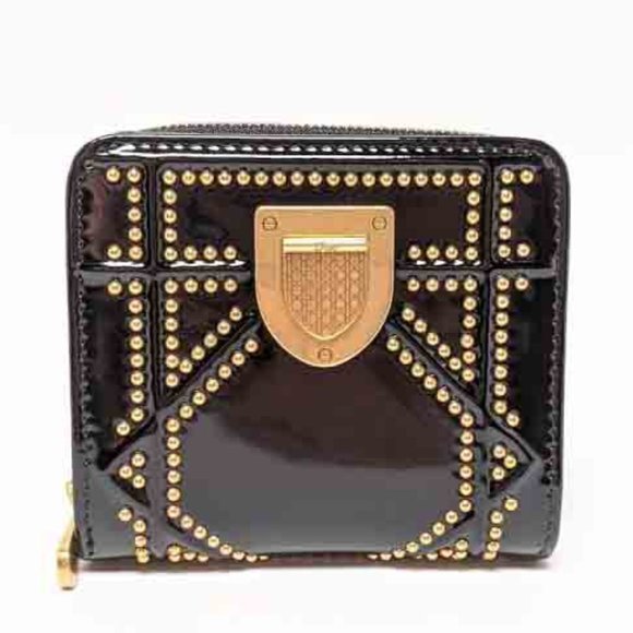 Dior Handbags - Sold Dior Black Small Diorama Wallet